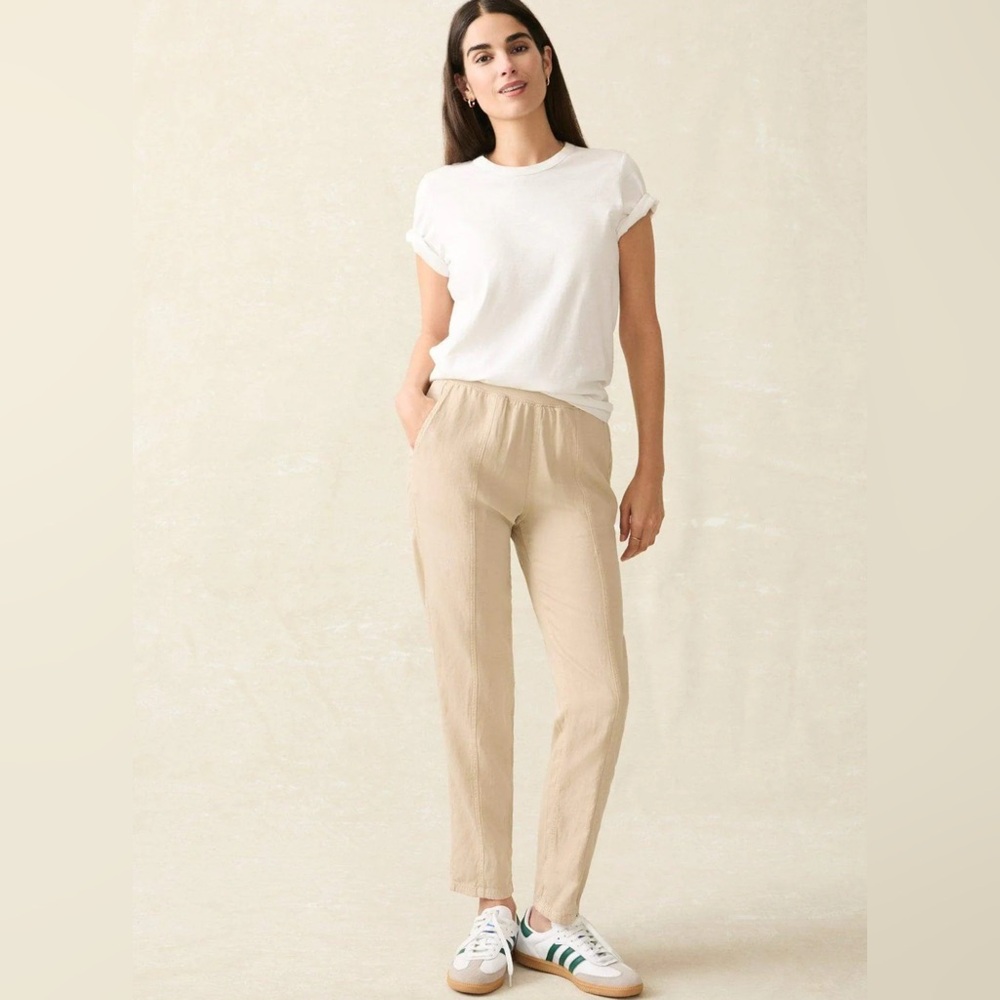 FAHERTY‎ Arlie Day Pants In Tan Womens size S
